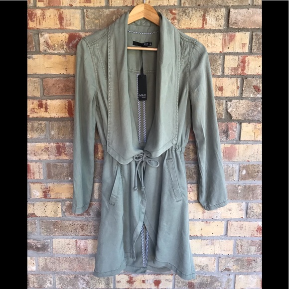 Max Jeans Jackets & Blazers - Max Jeans Jacket Size S Silver Sage